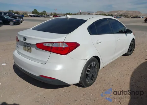 2015 Kia Forte Lx из США, поврежденный, VIN KNAFX4A65F5399285